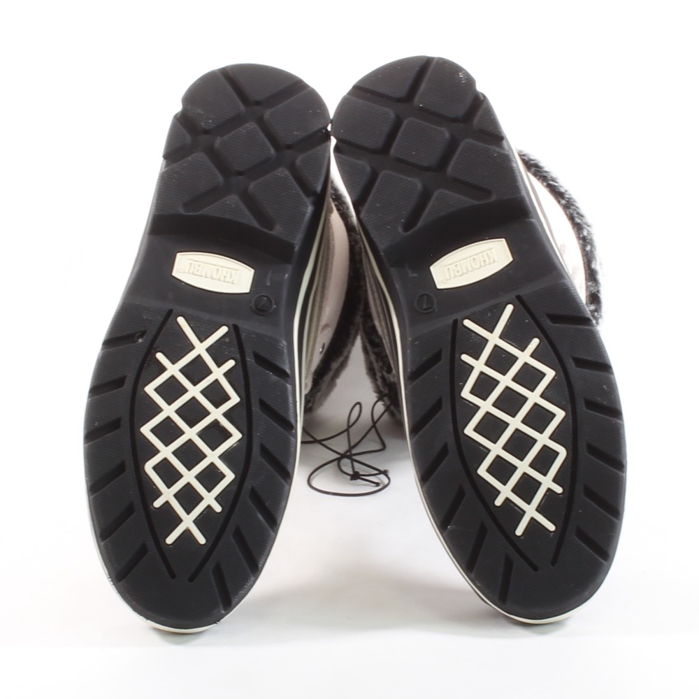 Khombu Women's Leather Winter Snow Duck Boots NEW - Picture 8 of 8